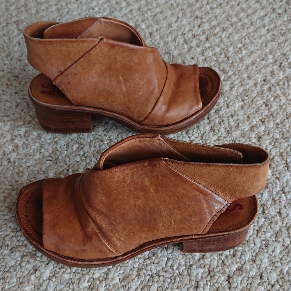 A.S.98 Kody Sandal in Camel Leather size 6 - Picture 6 of 13